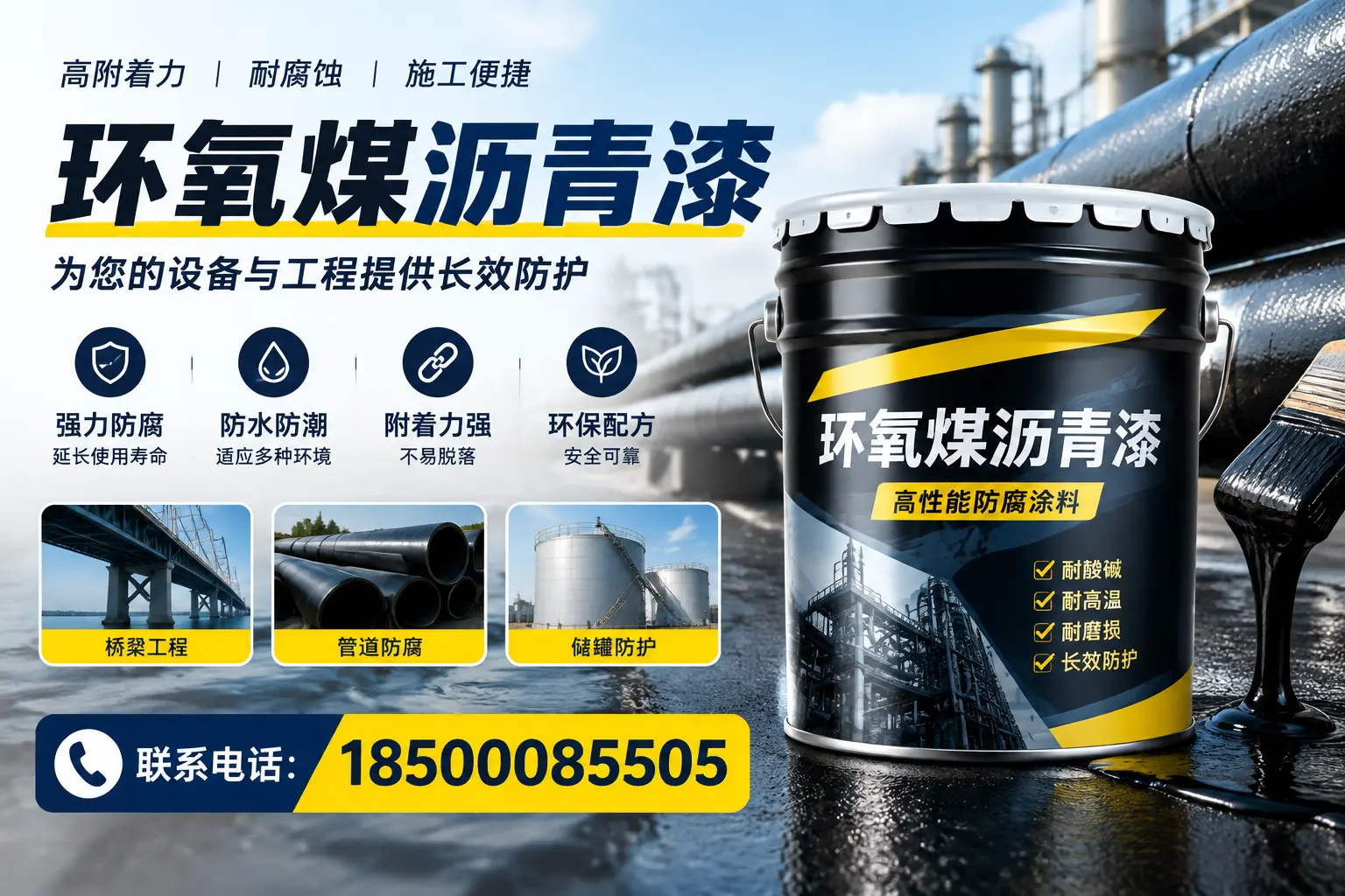 环氧煤沥青漆与其他涂料的对比分析，助力衡水企业决策